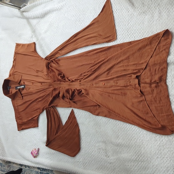 Steve Madden Tori Dress In Mocha Bisque - Picture 9 of 13